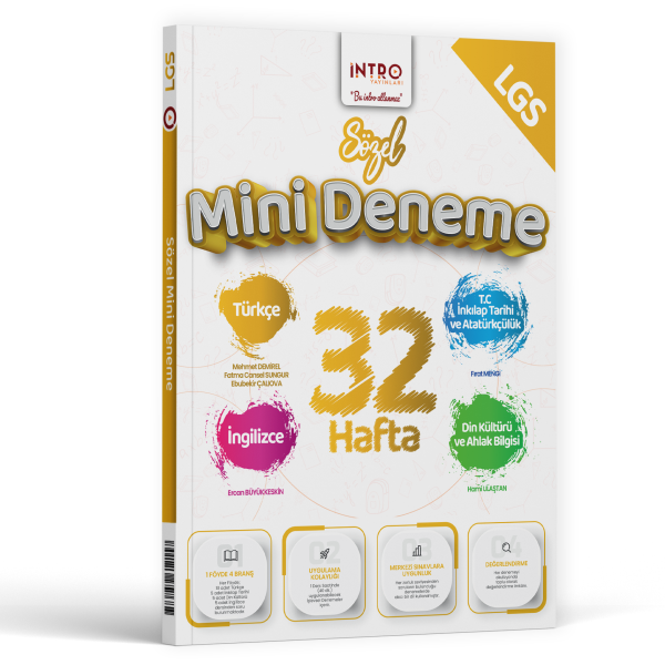 8.SINIF İNTRO MİNİ DENEME 32 HAFTA SÖZEL - 25-26
